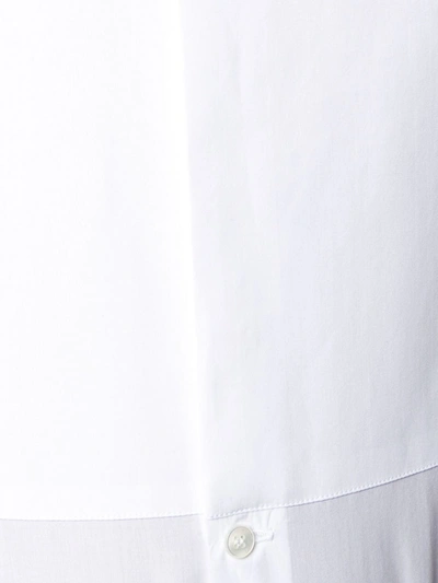 Shop Dolce & Gabbana Slim Tuxedo Shirt In White