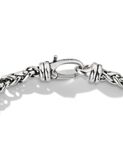 Shop David Yurman Sterling Silver Wheat Chain Bracelet