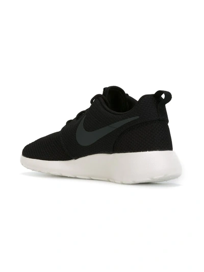 Nike Roshe Run Sneakers In Black 511881-010 In Black