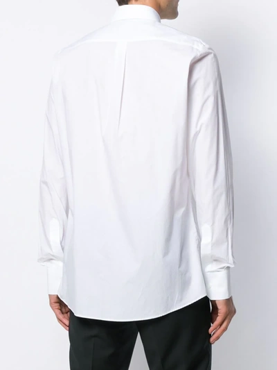 Shop Dolce & Gabbana Classic Collar Shirt In White