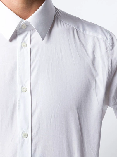 Shop Dolce & Gabbana Classic Collar Shirt In White