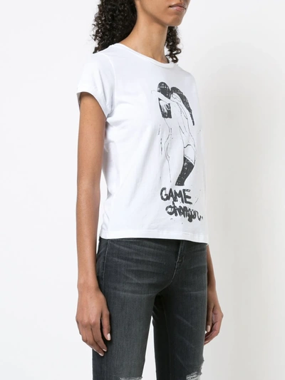 Haculla Game Changer Crew Neck T-shirt In White