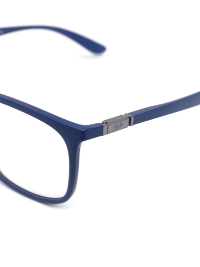 Ray Ban Lifeforce Square-frame Glasses In Blau