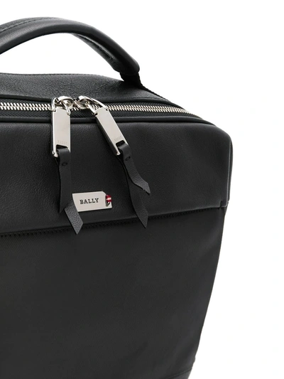 Shop Bally Vet Shoulder Bag In Black