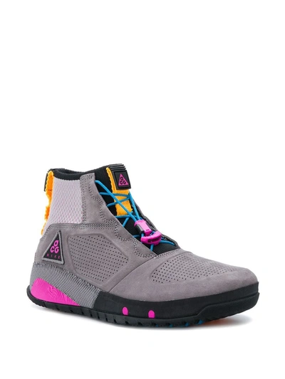 Shop Nike Acg Ruckel Ridge Sneakers In Grey