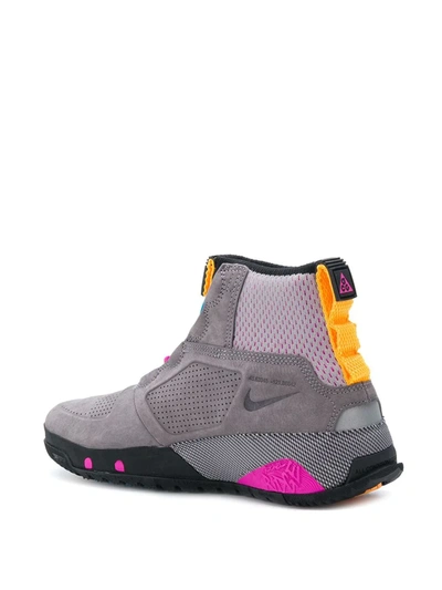 Shop Nike Acg Ruckel Ridge Sneakers In Grey
