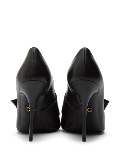 Shop Dolce & Gabbana Belluci Buckle-detail Pumps In Black