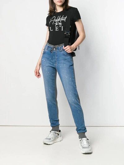 Philipp Plein Statement T-shirt In Black