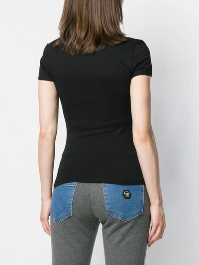 Philipp Plein Statement T-shirt In Black