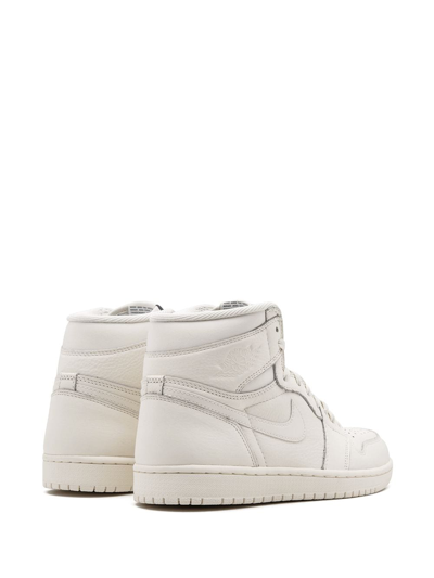 Shop Jordan Air  1 Retro High Og "sail" Sneakers In White