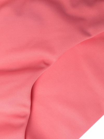 Shop Manokhi Halterneck Bandeau Bikini Set In Rosa
