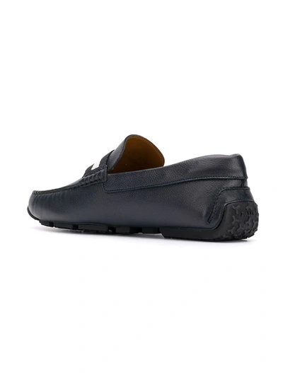 Shop Bally Pearce Loafers In Blue