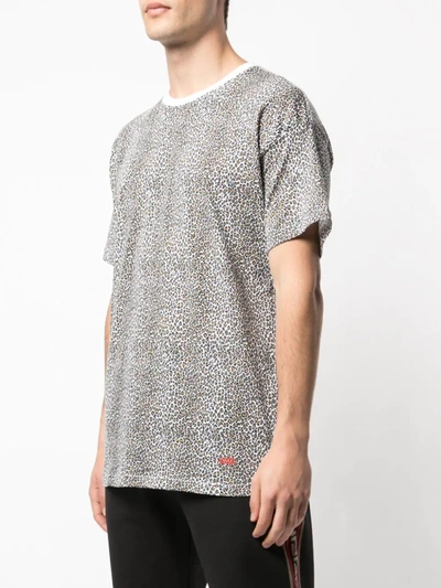 Supreme Leopard Print T-shirt In Brown