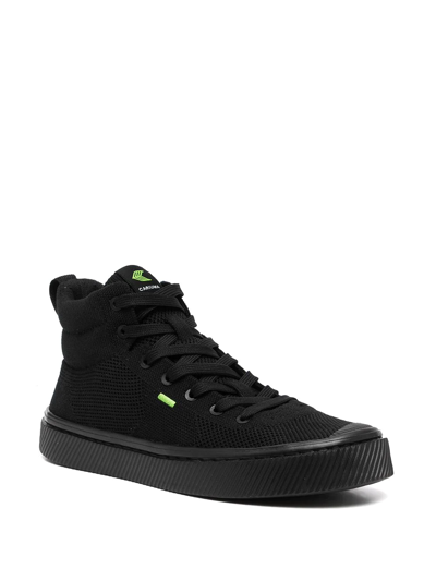 Shop Cariuma Ibi High-top Sneakers In Black