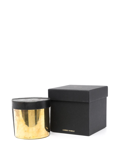 Shop Mad Et Len Ambre Nobile Candle In Gold