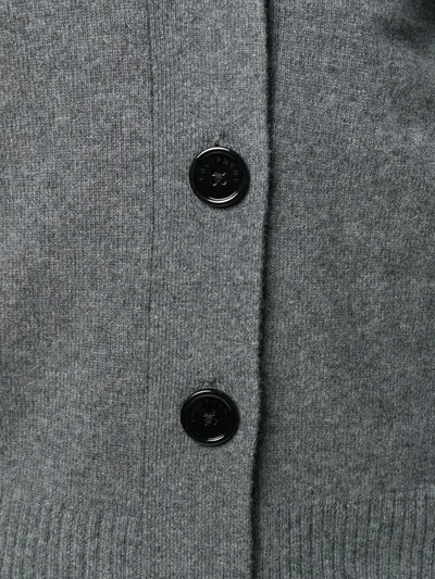 Shop Equipment Elder Cashmere Cardigan In Grey