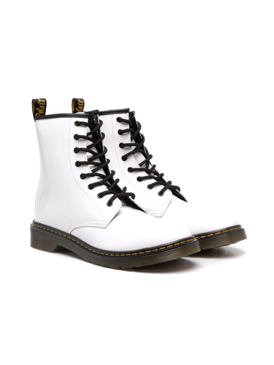 TEEN JUNIOR 1460 LEATHER ANKLE BOOTS