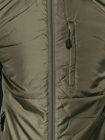 Aspesi Padded Gilet In Green