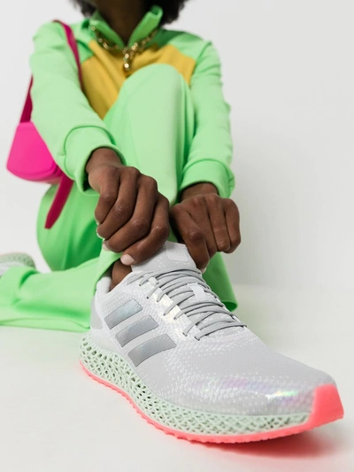 Shop Adidas Originals 4d Run 1.0 Sneakers In Grey