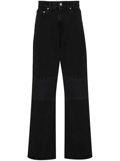 Shop Our Legacy Extender Straight-leg Jeans In Schwarz