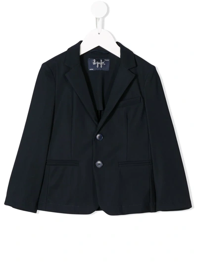 Shop Il Gufo Two-button Blazer In Blue