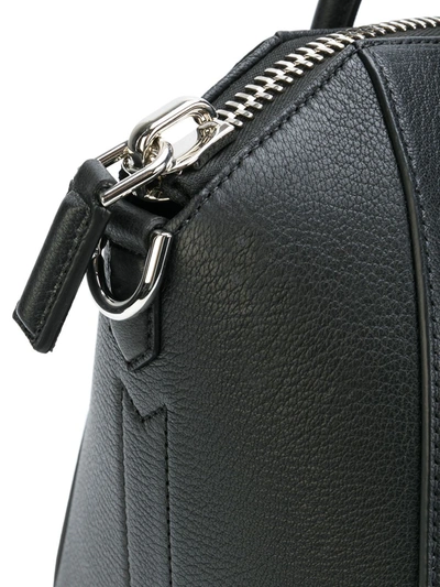 Shop Givenchy Small Antigona Tote Bag In Black
