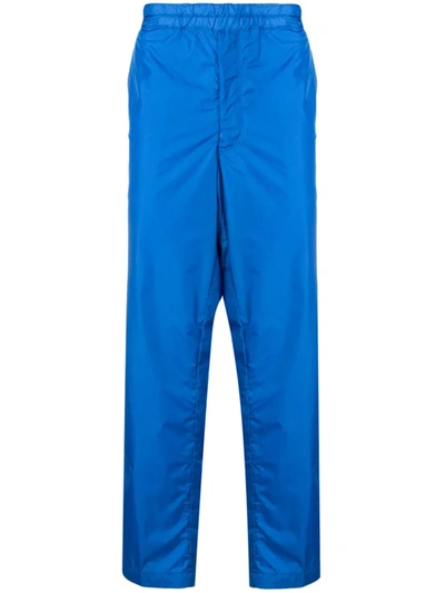 Comme Des Garçons Shirt Side Panel Track Pants In Blue | ModeSens
