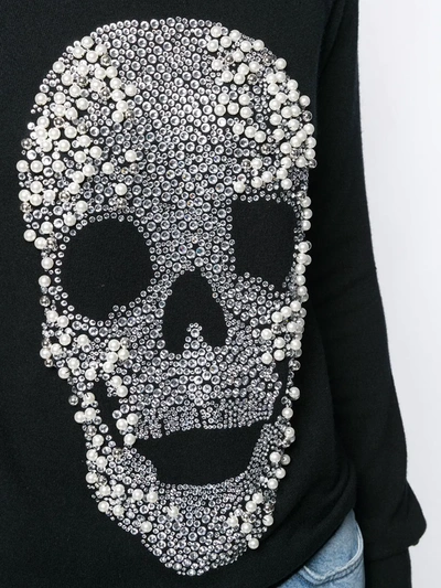 Shop Philipp Plein Skull Sweater In Black