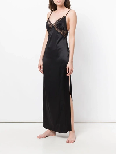 Gilda & Pearl Rita Long Slip In Black