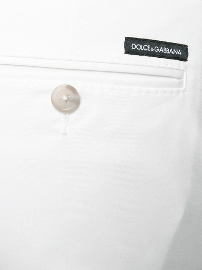 Shop Dolce & Gabbana Bermuda Shorts In White