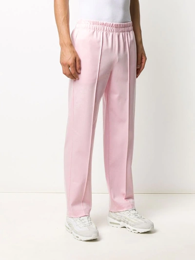 Shop Styland Straight Leg Track Pants In Pink