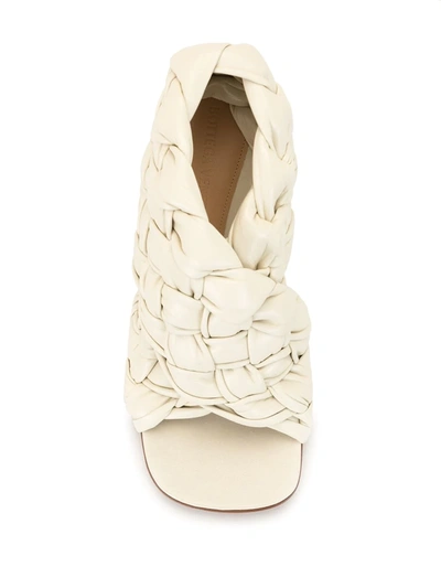 Shop Bottega Veneta Board Sandals In Neutrals