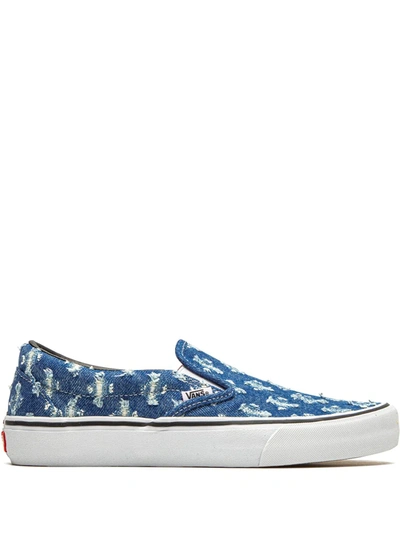 Vans Slip-on Pro Sneakers In Blue | ModeSens