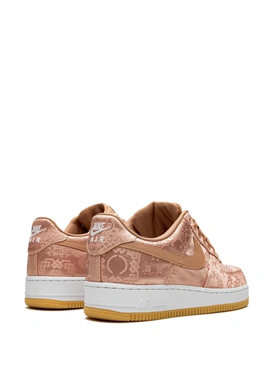 Shop Nike X Clot Air Force 1 Prm "rose Gold Silk" Sneakers In Pink