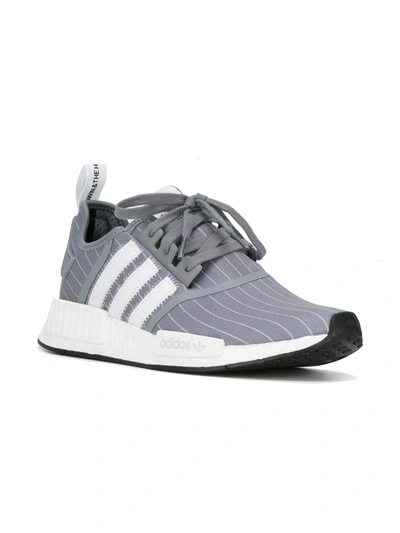 Shop Adidas Originals Nmd_r1 Bedwin Sneakers In Grey