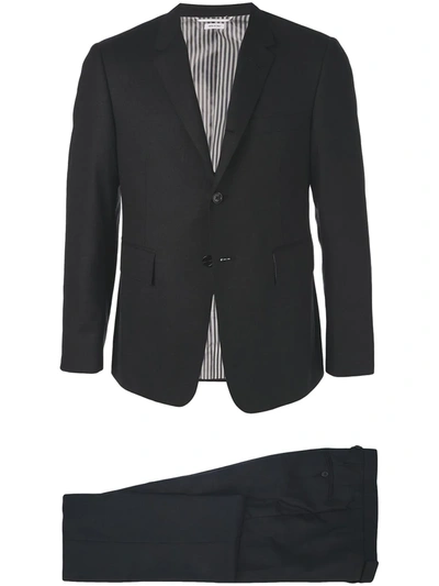 Shop Thom Browne Super 120s Wool Twill Suit In Black