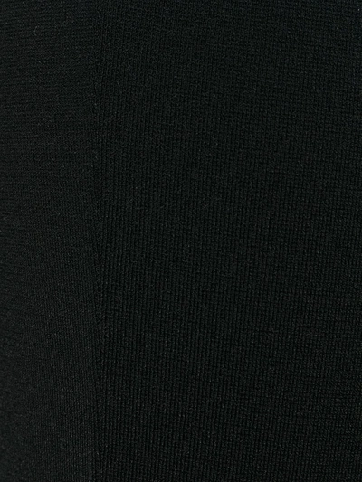 Shop Stella Mccartney Cropped Asymmetric Trousers In Black