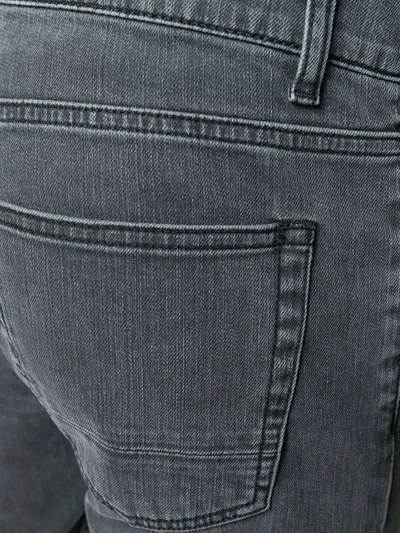 Shop Alexander Mcqueen Straight-leg Jeans In Grey