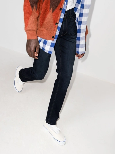 Paige Lennox Slim-fit Jeans In Blue