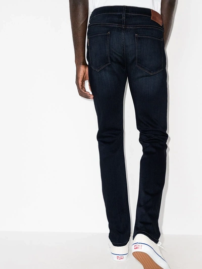 Paige Lennox Slim-fit Jeans In Blue