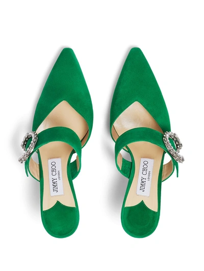 Shop Jimmy Choo Marta 90mm Sandals In Green