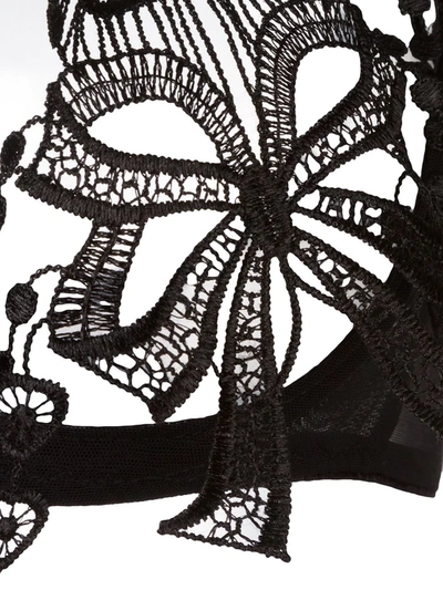 Shop Belle Et Bon Bon 'bisoux' Bra In Black