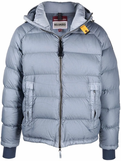 Shop Parajumpers Norton Padded Jacket In Blue