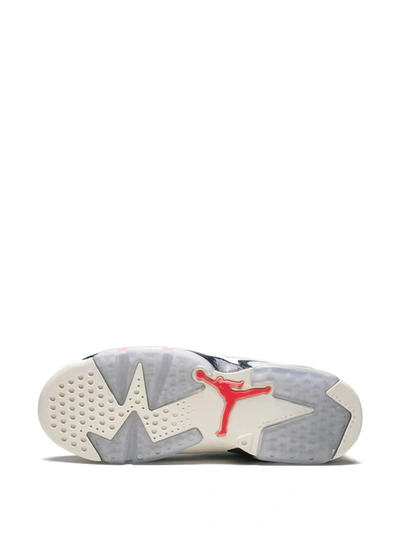 Shop Jordan Air  6 Retro Sneakers In White