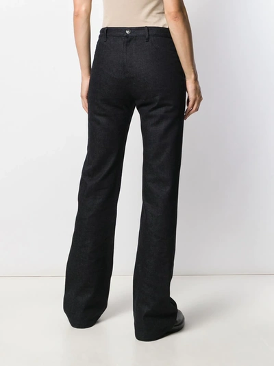 A.f.vandevorst Prairy Reverse Straight Jeans In Blue