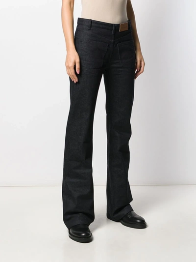 A.f.vandevorst Prairy Reverse Straight Jeans In Blue