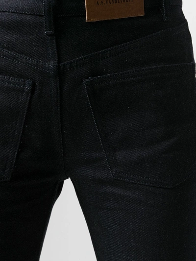 A.f.vandevorst Prairy Reverse Straight Jeans In Blue