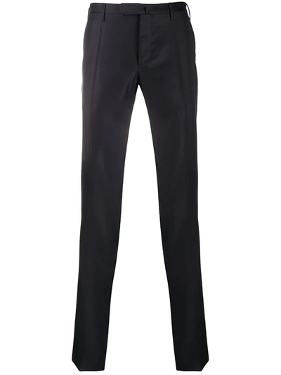 Shop Incotex Slim-fit Tailored Trousers In Blue