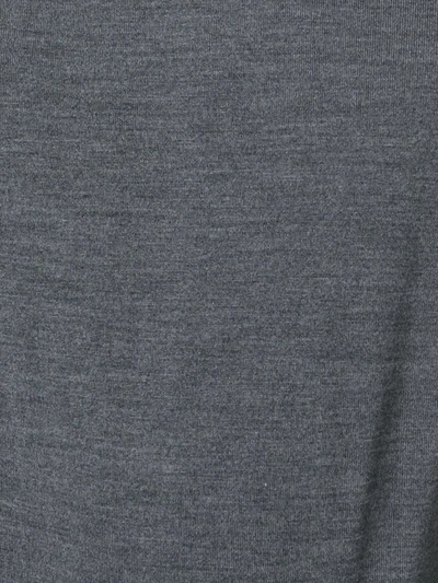 Shop Drumohr Turtle Neck Sweater In Grey