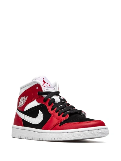 Jordan Air  1 Mid Sneakers In Red